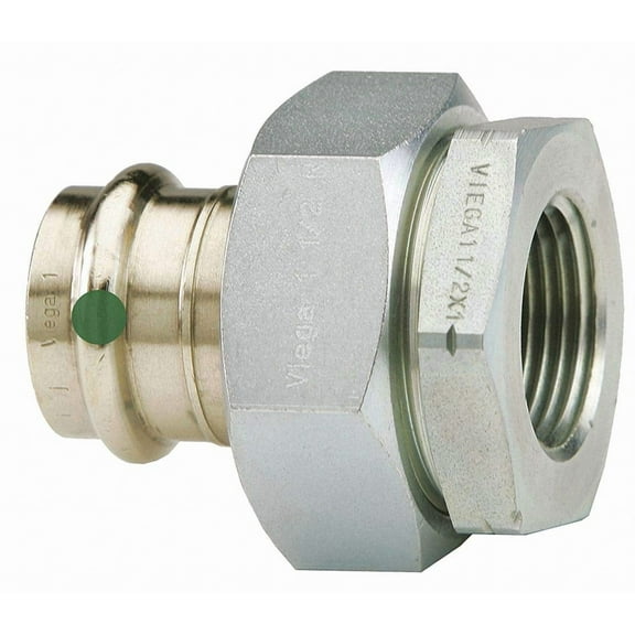 Viega ProPress 3/4" Press x Female Thread Di-Electric Union in Bronze - 79160
