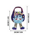 thumbnail image 2 of Halloween Decorations Clearance! Halloween Candy Bag Gift Bag Rudolph Halloween Pumpkin Children's Gift Bag Feel Cloth Handbag Browsing History Delivery Today Items #01, 2 of 4