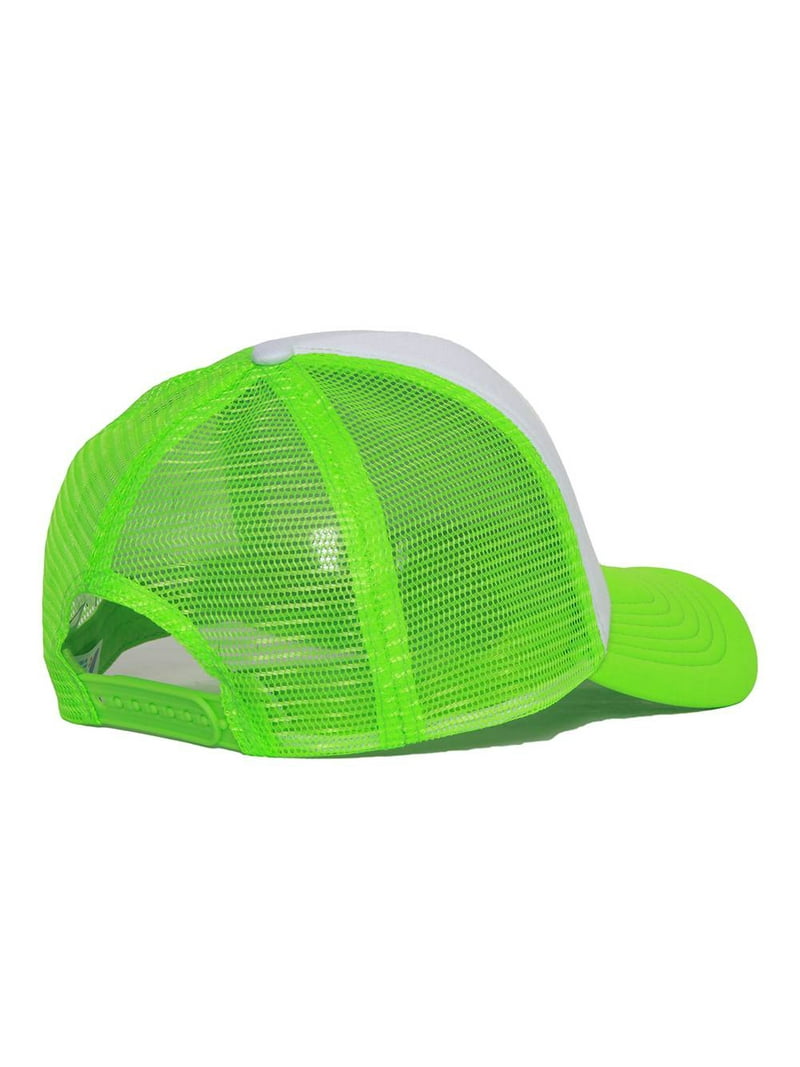 Cloud 9 Neon Green Trucker Hat Aspen Snowmass Cloud 9 Neon Yellow Trucker Hat | eBay main image 3