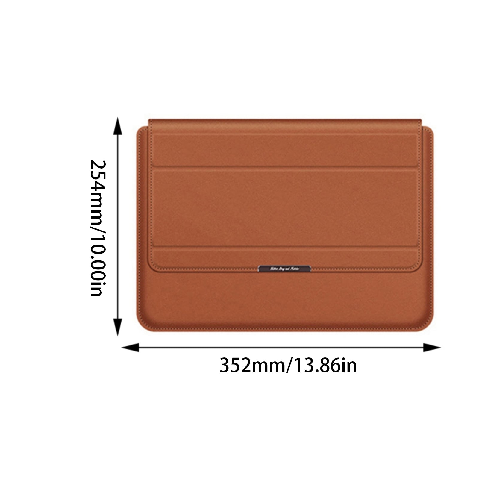 Portable PU Leather Case with Hand Rest Design for 13-16 Inch Computers