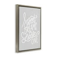 thumbnail image 4 of Stupell Industries Sweet Dreams Little One Typography Painting Brown Floater Framed Art Print Wall Art, 17 x 25, 4 of 10