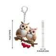 thumbnail image 2 of Animal Charms for Bags Keychains - Cute Accessory Decor - Handbag Laptop Backpack Strap Ornament Gift for Friends(D), 2 of 6