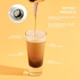 thumbnail image 5 of NITRO KAFO Cafetera Nitro de 1 L, Cafetera Nitro de Aluminio con Boquilla Difusora de Nitro Especial y Cafetera en Frío para Hacer Nitro Cold Brew, 1 Cuarto/1 L, Incluye (10) Cartuchos Nitro, 5 of 5
