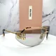 thumbnail image 4 of MIU MIU Sunglasses New MUA51S 5AK50K Authentic Gold Wrap 2025 Runway, 4 of 6