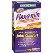 Arthritis Research Natures Bounty Flex-A-Min Glucosamine Chondroitin Formula, 120 ea