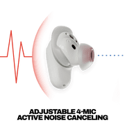 Skullcandy Method 360 ANC XT True Wireless in-Ear Earbuds, Bone