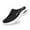 Black, variant on Wdgfv Women Backless Walking Sneakers Summer -on Mule Shoes Closed Toe Slides Wide Width Clogs Mesh Slippers Air Cushion Orthopedic Breathable Sneakers