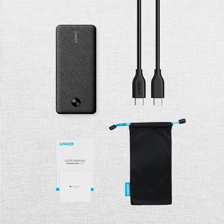 Anker PowerCore Slim 10000 PD, USB-C Power Bank with 18 months officia