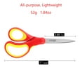 thumbnail image 5 of LIVINGO 3 Pack 7 inch Scissors, Sharp Pointed Tip for Ages 12 up Student, Red, Pink, Blue, 5 of 6