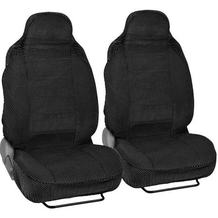 BDK Scottsdale Car Seat Covers, Premium Cloth Front Pair, 2pc, For Car/SUV