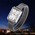 thumbnail image 1 of Price Down Sfonq Womens Watches Quartz Watch Woman's High-end Blue Glass Life Waterproof Distinguished Women Mothers Day Gift for Grilfriend,Black,Red Buy 2 Save 10%, 1 of 9