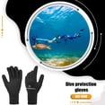 thumbnail image 3 of Vela de buceo 5 mm Guantes de buceo caliente Snorkeling Elástico Guante térmico bajo el agua antideslizante resistente al desgaste de los accesorios de cinco dedos L Sweethay OD003270-03, 3 of 7