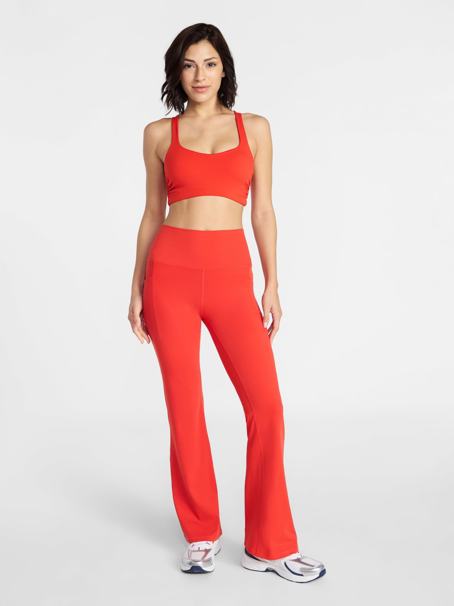 Avia Women's and Women's Plus SoftSculpt Flare Leggings, Sizes XS-4X