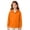 BHI35-Saffron, variant on Lumtrix Girls Zip Up Hoodies Teen Fleece Full-Zip Sweatshirts Jacket Soft Casual Fall Winter Preppy Teens Hoodie With Pocket Navy 110