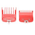 thumbnail image 1 of 2 Pcs Peigne de Limite de Tondeuse à Cheveux Outil de Remplacement pour WAHL Rouge, 1 of 11
