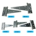 thumbnail image 3 of 12PACK 4"X2mm T Hinge, Heavy Duty Hinge ,GATE Hinge, Fence Hinge ZINC Plated, The Price for 12PCS, W/O Screws  8006-4inch, 3 of 6