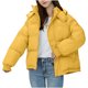 thumbnail image 2 of Chaqueta acolchada DecSea para mujer, de manga larga, con capucha y cremallera, para invierno, 2 of 4