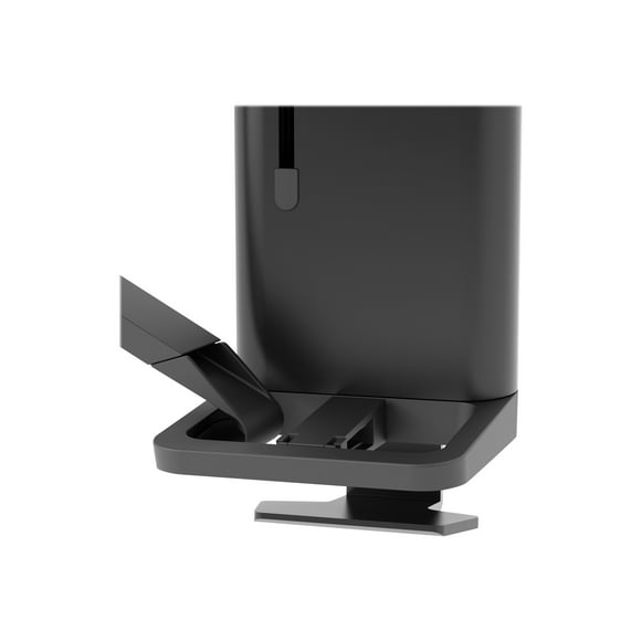 Ergotron TRACE - Mounting component (clamp plate, adjustment bolt) - slim profile - for monitor - matte black - desk-mountable - for P/N: 45-630-224, 45-631-224