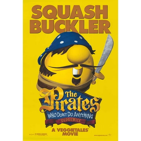Veggie Stock - The Pirates Who Don't Do Anything: A Veggie Tales Movie POSTER Movie E Mini Promo