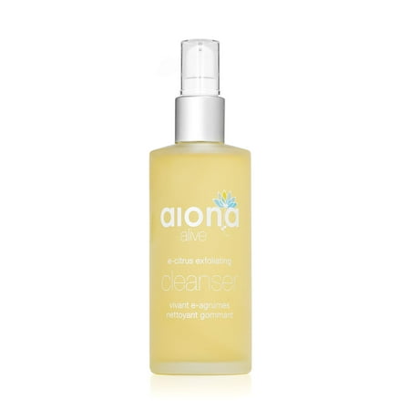 Aiona Alive E-Citrus Exfoliating Cleanser, Anti-Bacterial, Anti Acne Vitamin Face Wash and MakeUp Remover Cleanser, 100% Natural Pore Cleanser For Men & Women, (Best Natural Makeup Remover For Acne Prone Skin)