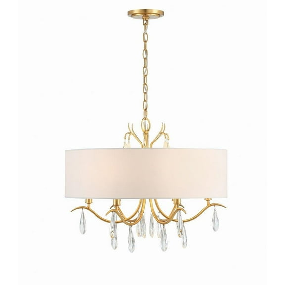 6 Light Chandelier-20 inches Tall and 24 inches Wide Bailey Street Home 49-Bel-4956142