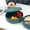 Green, variant on Markun Round Nut Container with Lid for Kitchen – Low Profile Snack Jar for Countertop, Covered Candy Bowl for Entertaining