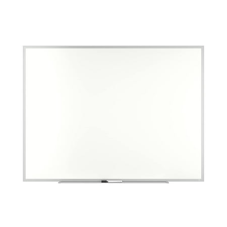 TRU RED Melamine Dry Erase Board Gray Frame 4  x 3  (TR59354)