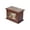 Brown red, variant on Large Pet Cremation Urn Solid Wood Dog Cats Memorial Box With Elegant Pattern
