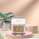 thumbnail image 4 of Reloj despertador para niños para niñas, reloj despertador de leche con reloj de entrenamiento para dormir para niños pequeños para la oficina en casa de la escuela (marrón), 4 of 5