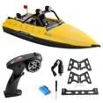 thumbnail image 4 of Bruce&Shark RC Boat, WLtoys WL917 Remote Control Boat, 10MPH High Speed RC Racing Boat for Pools or Lakes, 2.4GHz RC Boats for Adults Kids, 4 of 16