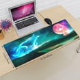 thumbnail image 6 of Mysterious Wolf Red Moon Extended Professional Gaming Mouse Pad 31.5x11.8inch, Non-Slip Computer Mouse Pad Waterproof Keyboard Pad Desk Mat, 6 of 6