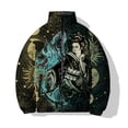 thumbnail image 2 of Abrigo de estilo japonés para hombre, abrigos de invierno geniales, belleza para hombre, bruja, impresión digital 3D de alta calidad, calidez, diosa, moda duradera, 2 of 5