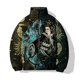 thumbnail image 2 of Abrigo de estilo japonés para hombre, abrigos de invierno geniales, belleza para hombre, bruja, impresión digital 3D de alta calidad, calidez, diosa, moda duradera, 2 of 5