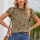 thumbnail image 2 of Blusa suelta con cuello en V y manga corta con estilo para mujer OAVQHLG3B Store lin121212, 2 of 5