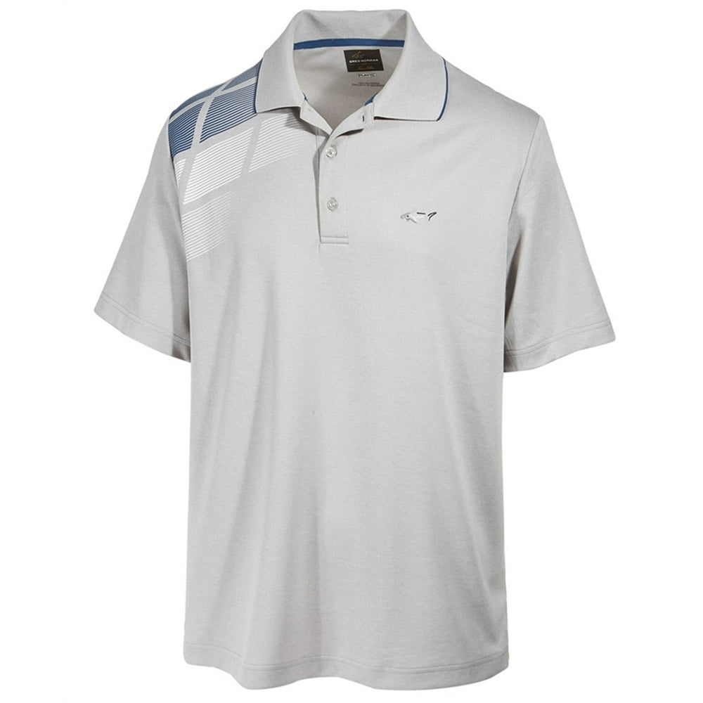 Greg Norman Greg Norman Mens Fade Out Performance Rugby Polo Shirt