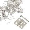 thumbnail image 3 of REACHISE 50 Sets Small Mini Hinges Decorative Vintage Mini Brass Hinges for Wooden Jewelry Box, 3 of 8