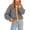 Navy #008, variant on Womens Striped Cardigan Sweaters Long Sleeve Button Up Knit Tops Fall Winter Oversized Color Block Loose Open Front Casual Cardigan 2XL