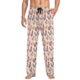 thumbnail image 4 of Cute Chicken Print Mens Pajama Pant Sleep and Lounge Bottons with Pockets, 4 of 7