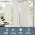 thumbnail image 2 of Modes pour la Maison Intérieur/extérieur Uni à Pattes Simple Panneau Rideau de Fenêtre Drapé x &#, 2 of 10