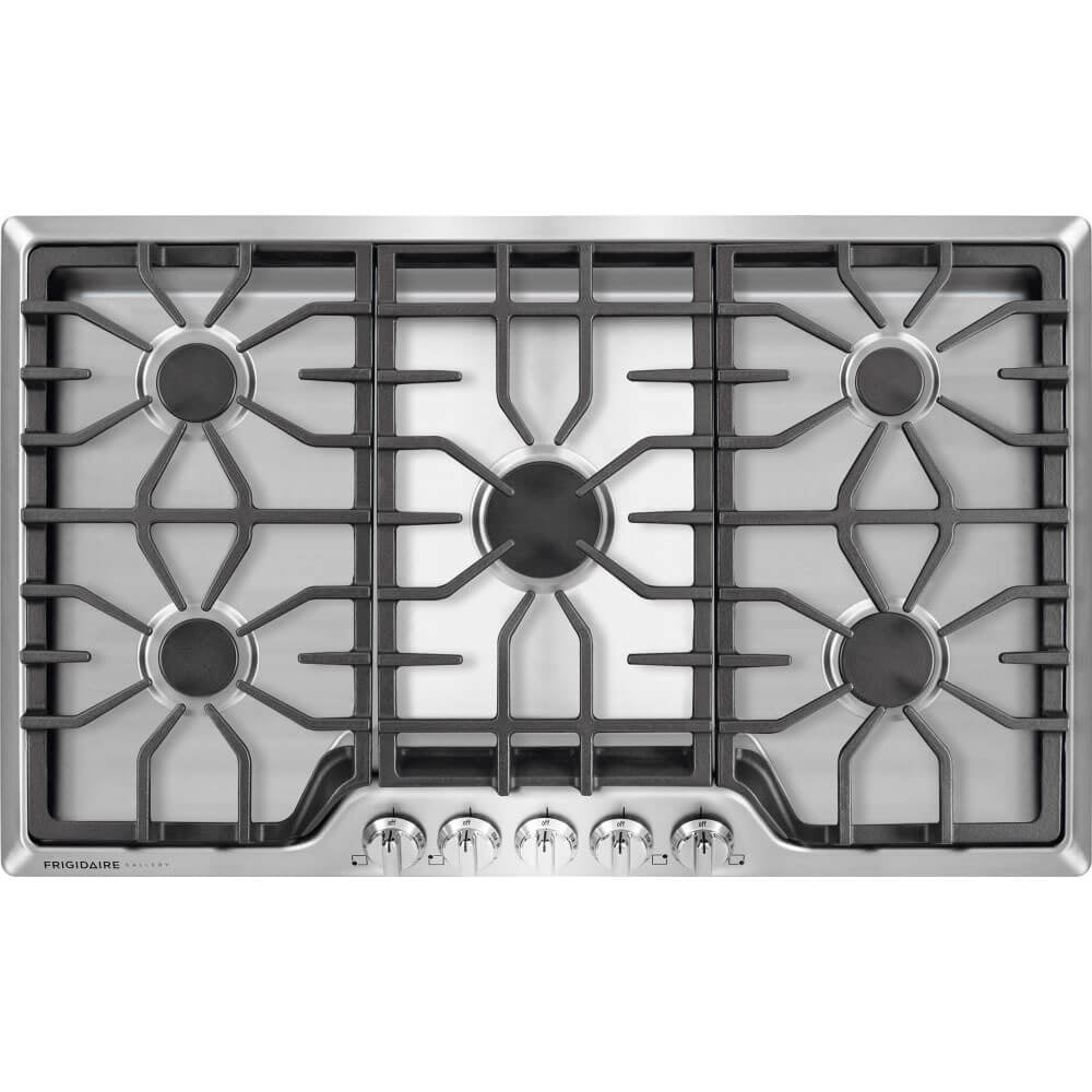 5 burner cooktops