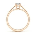 thumbnail image 2 of ANGARA Natural Diamond Solitaire Engagement Ring in 14K Rose Gold for Women (Size-5.1mm| Color-I-J| Clarity-I1-I2) | April Birthstone, Anniversary, Jewelry Gift for Women | Natural Diamond Ring, 2 of 10