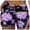 C-Purple58, variant on DHFJKG Summer Hawaiian Swim Shorts Women Tropical Floral Printed High Waisted Swimwear Bottoms Summer Vacation Clothes Stylish Beachwear