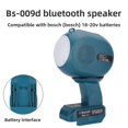 thumbnail image 1 of Altavoz Bluetooth para Ryobi One+ 18V para Batería Makita/Dewalt/Milwaukee/Bosch, Altavoz Ryobi Inalámbrico con Luz LED para Lugar de Trabajo Acampar Fiesta (Solo Herramienta), 1 of 12