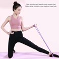 thumbnail image 4 of Resistance Bands, Latex Material Soft Foam Handle Figure 8 Resistance Bands Around Portability Stretching Arm Chest Shoulder, 4 of 5