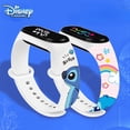 thumbnail image 2 of Disney Stitch reloj deportivo con correa de muñeca para niños, figuras de Anime, modelo de puntada de dibujos animados, reloj electrónico impreso, juguetes, regalos para niños, 2 of 5
