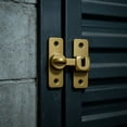 Werulen Aluminum Sliding Barn Door Catch Lock, No Drill Cabinet Door ...