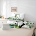 thumbnail image 6 of meiyoeat Rv Trailers Camper 7 Pieces Full Size Bedding Sets For Boys,Monogrammed Alphabet E Print Full Size Bed in a Bag,Light Gray Reversible, 6 of 7
