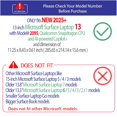 thumbnail image 2 of Funda mCover compatible para Microsoft Surface Laptop 13 de 2025 o más, 2 of 6
