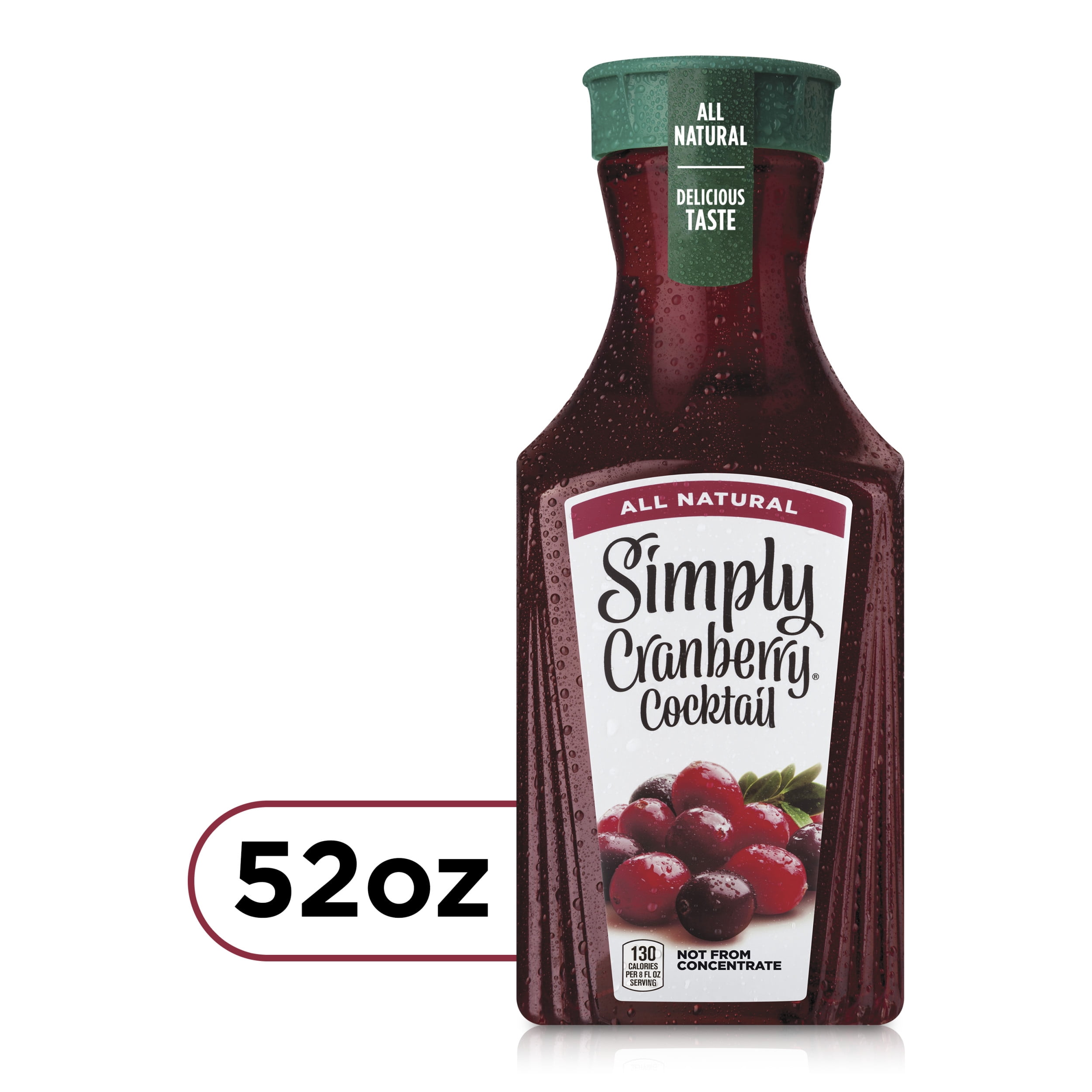 Simply Cranberry Cocktail Fruit Juice, 52 fl oz