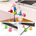 thumbnail image 2 of Cable Clips (8 Pack), Cable Clips Cord Organizer, Wire Holder for Table, Desk, Wall, Car, Computer, 2 of 8